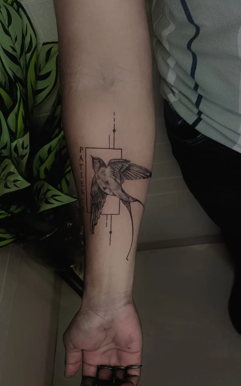 Tattoo session